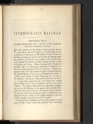 Inter-Oceanic Railway