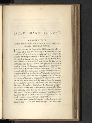 Inter-Oceanic Railway