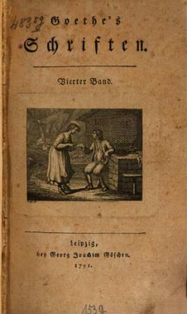 Goethe's Schriften, 4