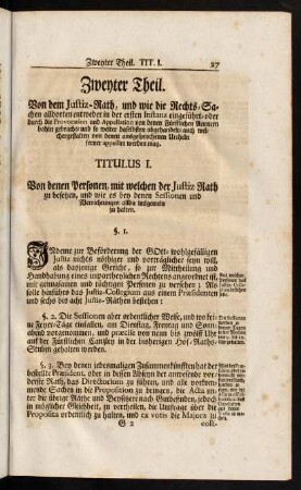 27-57, Zweyter Theil