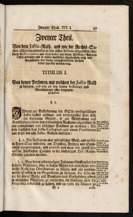 27-57, Zweyter Theil