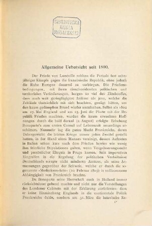 Erzherzog Carl von Österreich als Feldherr und Heeresorganisator : nach österreichischen Original-Acten dargestellt, 3