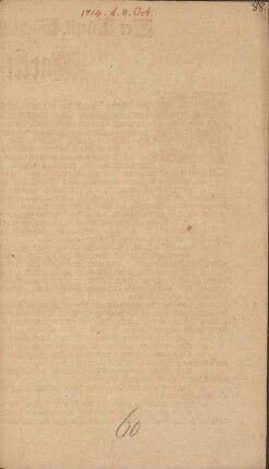 Der Fürstl. Sächs. Residentz-Stadt Eisenach erneuerte Marckt-Ordnung