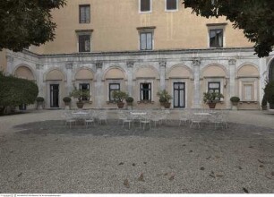 Palazzo Colonna, Palazzina della Rovere, Südfassade