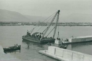 Hafenbau Iquique (Santiago), Chile, 1928-1933