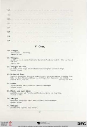 V. Glas (Nr. 330-360)