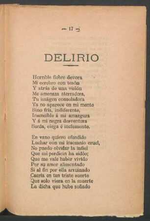 Delirio
