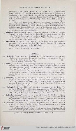 Judaica (Nr. 241 - 251)