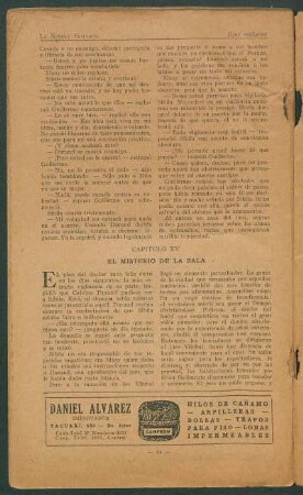 Capítulo XV - El misterio de la bala