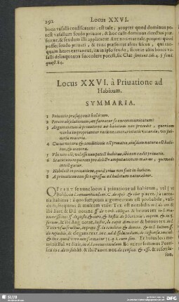 Locus XXVI. à Privatione ad Habitum