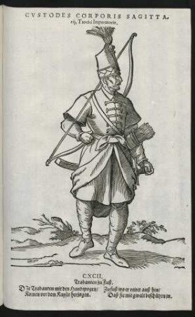 Custodes Corporis Sagittarii, Turcici Imperatoris.