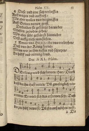 Der XXI. Psalm. - Der XXXV. Psalm.
