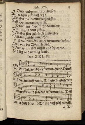 Der XXI. Psalm. - Der XXXV. Psalm.