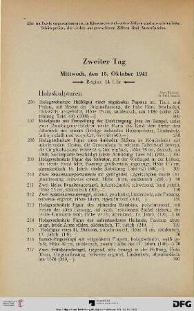 Holzskulpturen (Nr. 206-271)