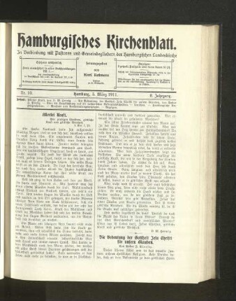 Die Bedeutung der Gottheit Jesu Christu für unsern Glauben.