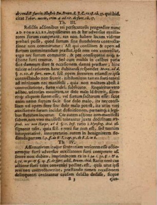 Disputatio Inauguralis Iuridica De Auxiliatoribus Furum : = Von Diebs-Helffern