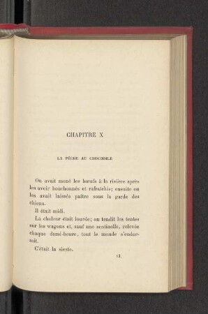 Chapitre X La pêche au crocodile