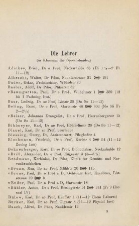 33-37, Die Lehrer