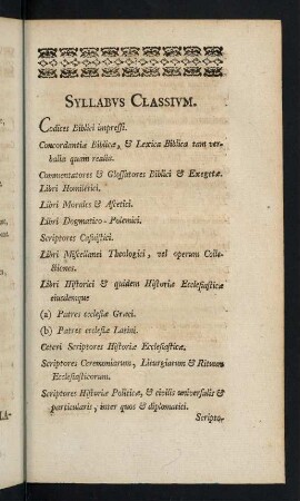 8r-8v, Syllabus Classium