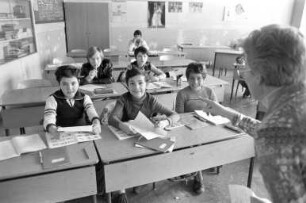 Internationale Vorbereitungsklasse für Ausländerkinder an der Schillerschule