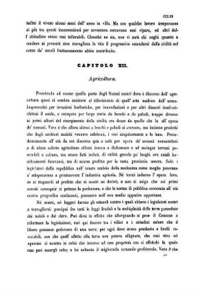 Capitolo XII. Agricoltura.
