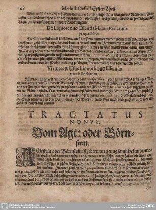 Tractatus Nonus. Vom Agt- oder Börnstein.