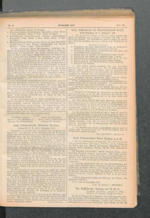 Kath. Lehrerverein im Regierungsbezirk Cassel : Vorstandssitzung am 6. September 1924