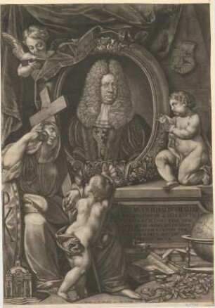 Jakob Willibald Haller, Ratsherr und Duumvir, Pfleger von Heilig-Kreuz; geb. 1654; gest. 1710