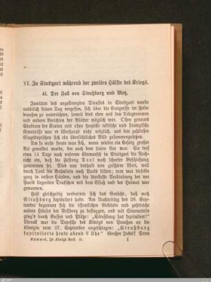 41. Der Fall von Straßburg und Metz