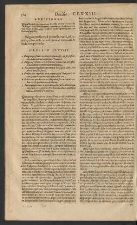 Decisio CLXXIII.