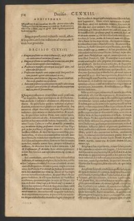 Decisio CLXXIII.