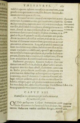 Caput XXI. - Caput XXIII.