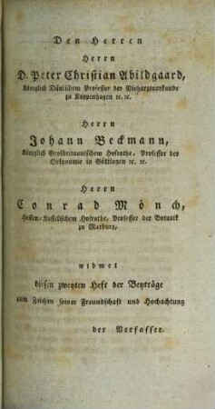 Beyträge zur Pflanzen-Anatomie, Pflanzen-Physiologie und einer neuen Charakteristik der Bäume und Sträucher, 2