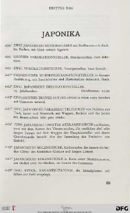 Japonika (Nr. 438-506)