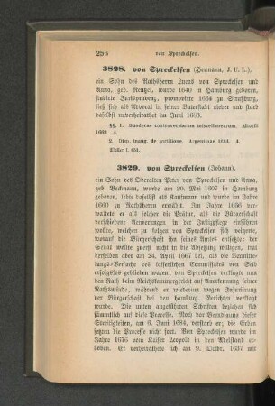 3829. von Spreckelsen (Johann)