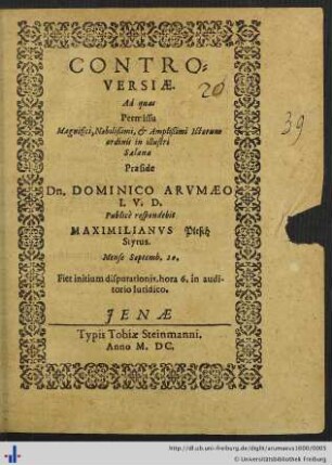 CONTROVERSIAE