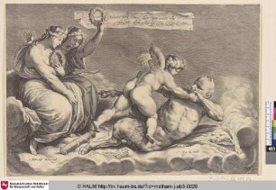 [Amor überwältigt Pan; Cupid conquering Pan]