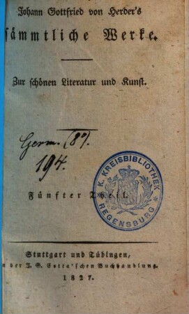 Der Cid : nach spanischen Romanzen besungen