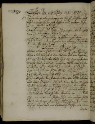Leiden 24. - 27. Mai 1710