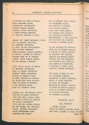 Segunda parte - El festín