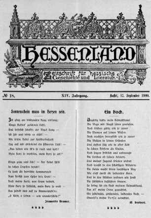 No. 18, 17. September 1900