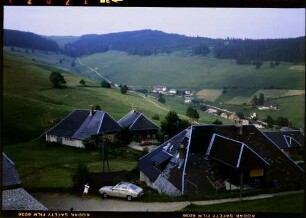 Todtnauberg: Schwarzwaldhäuser im Ortsteil Büreten