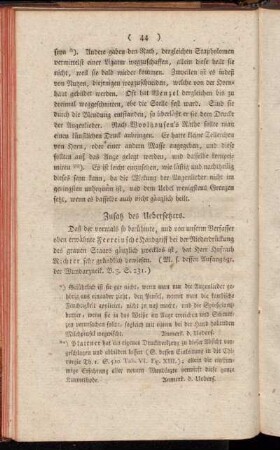 Zusatz des Uebersetzers.