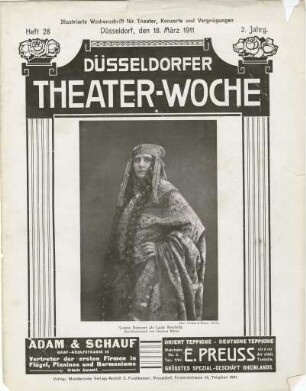 Louise Dumont als Macbeth