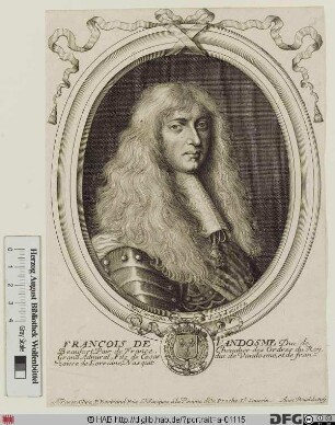 Bildnis François de Bourbon-Vendôme, duc de Beaufort