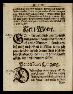 Sonderbarer Eingang.