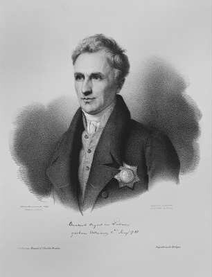 Bildnis Bernhard August von Lindenau (Ausschnitt)