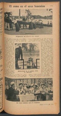 El remo en el sexo femenino