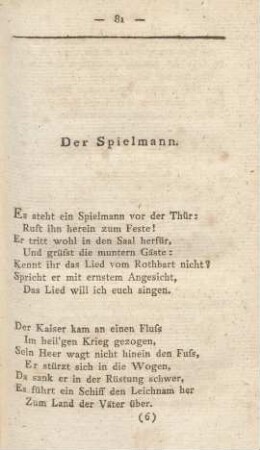 Der Spielmann