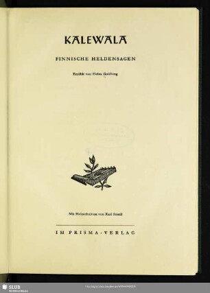 Kalewala : finnische Heldensagen